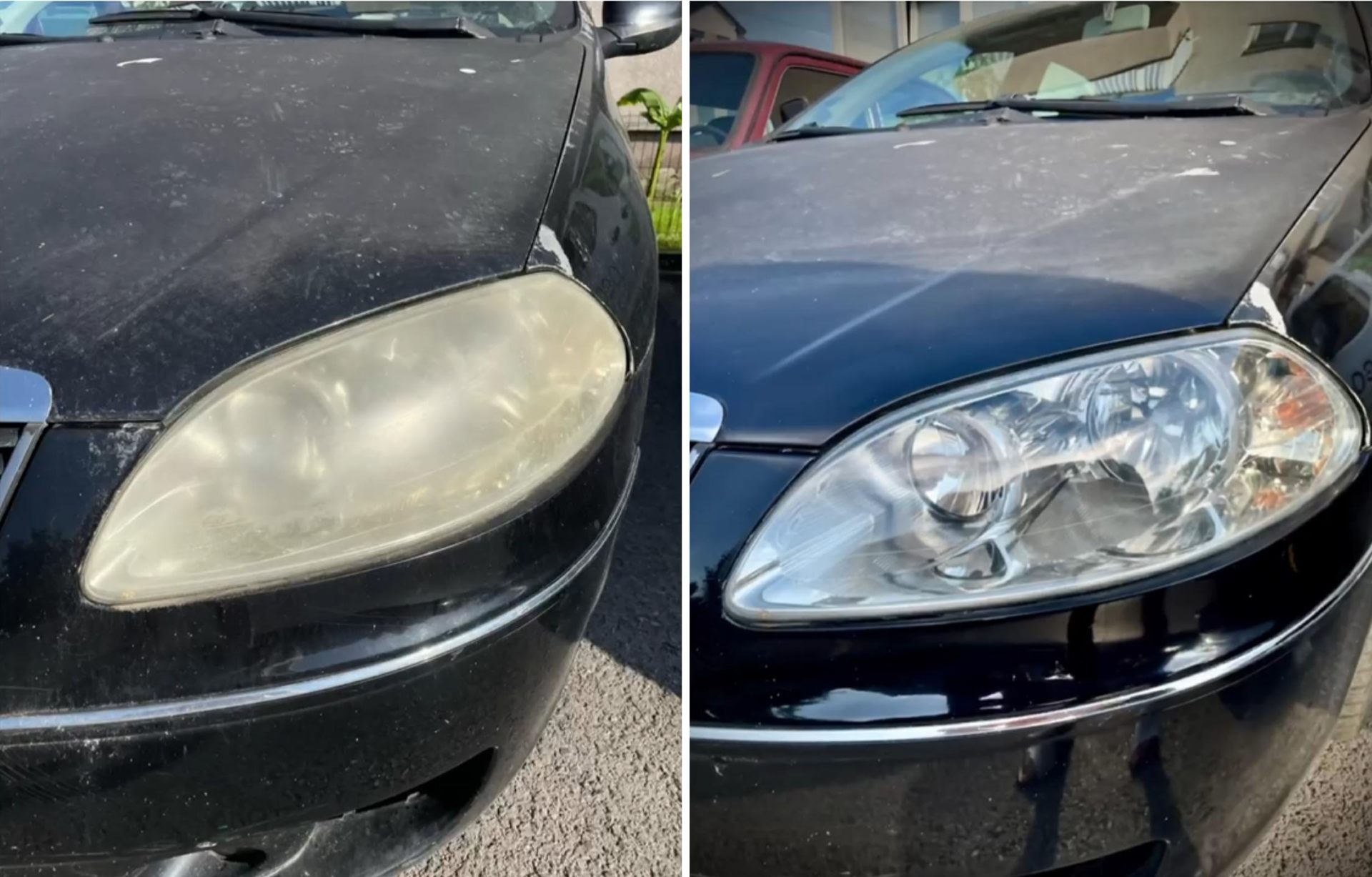 Poliranje farova — pre i posle, MilMar Beograd